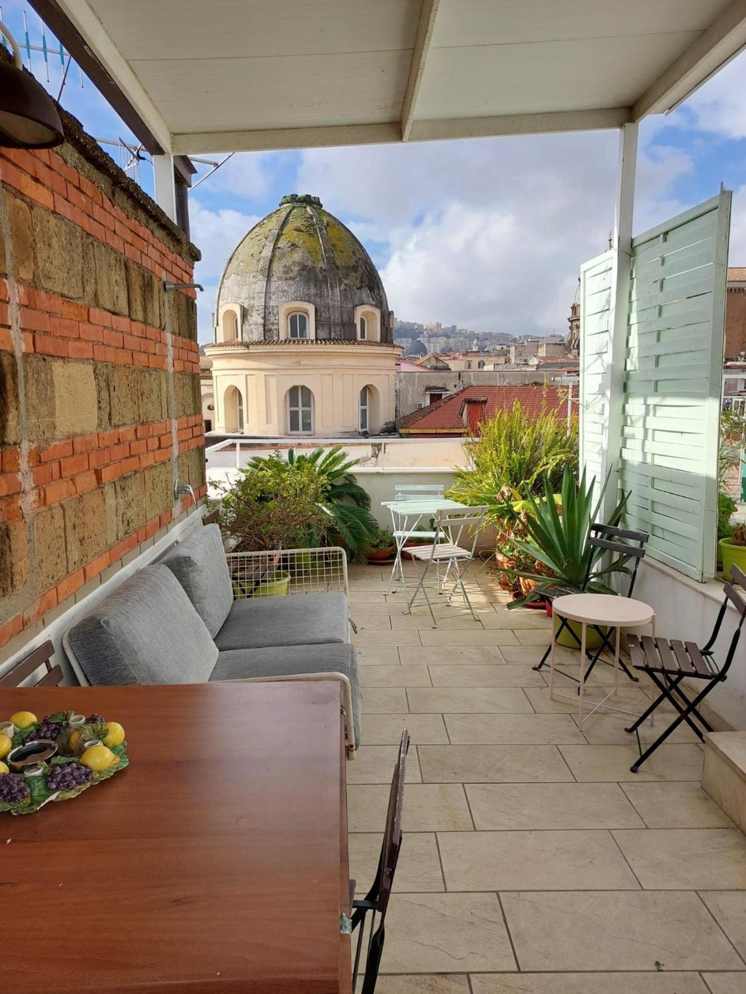 Historic Naples Relais Le Terrazze Apartment Bagian luar foto